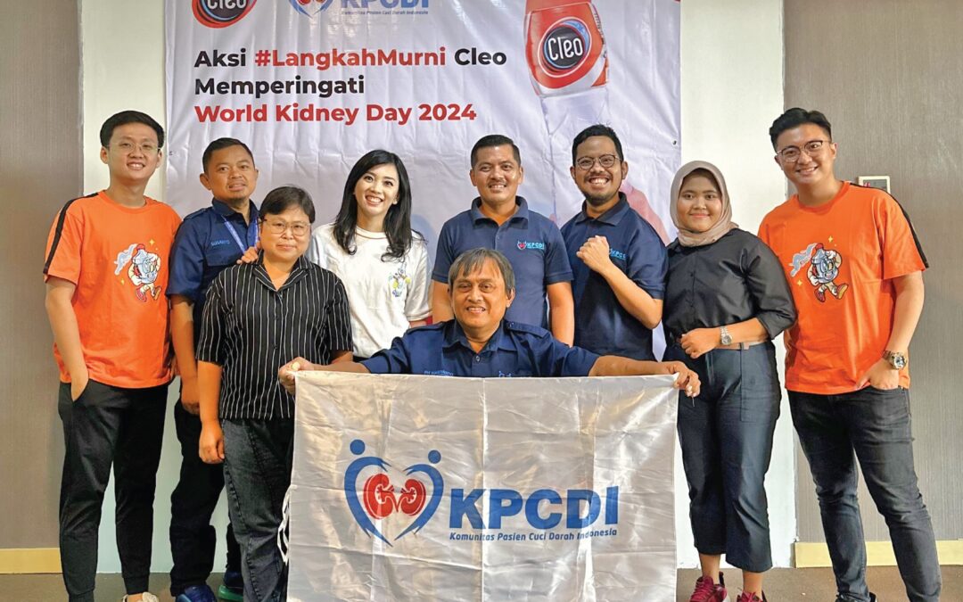 Aksi #LangkahMurni: Merayakan World Kidney Day 2024 dengan Membantu Komunitas Pasien Cuci Darah Indonesia